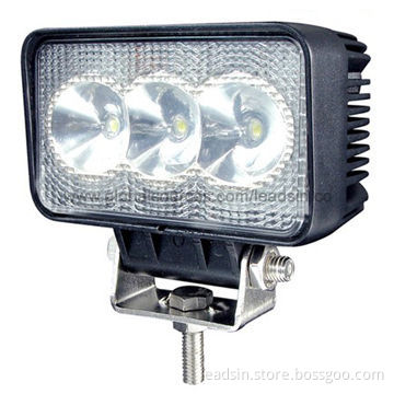 LED Light Bar, Spotlight with PMMA Lens, Aluminum Alloy, IP67 Waterproof, 9W
